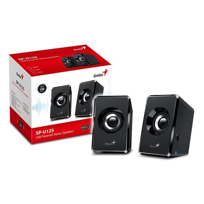 Genius SP U125 Speaker Black CM186558