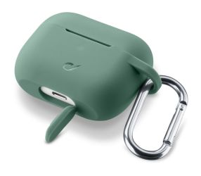 Cellularline Protective cover with carabiner Bounce for Apple AirPods Pro,  green