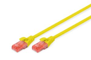 Digitus CAT6 U-UTP Patch Cable 0, 25m Yellow