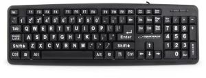 Esperanza Florida USB Keyboard Black UK