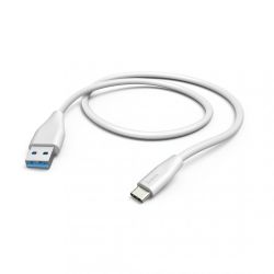 Hama FIC E3 USB 3.1 GEN 1,  Type-C/USB-A tlt s adatkbel 1, 5m White