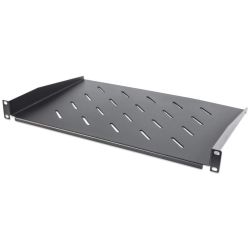 Intellinet 19" Cantilever Shelf (1U,  300 mm Depth) Black