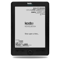 Koobe NovelBook HD Shine 6" E-book olvas 8GB Black