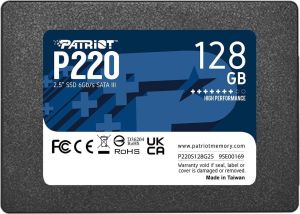 Patriot 128GB 2, 5" SATA3 P220