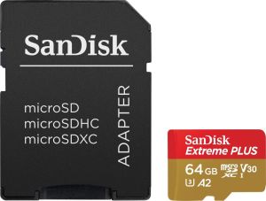 Sandisk 32GB SDHC Extreme Plus Class 10 U3 V30 2-pack