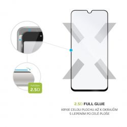 FIXED teljes kijelzs vegflia Samsung Galaxy A40 telefonhoz,  fekete