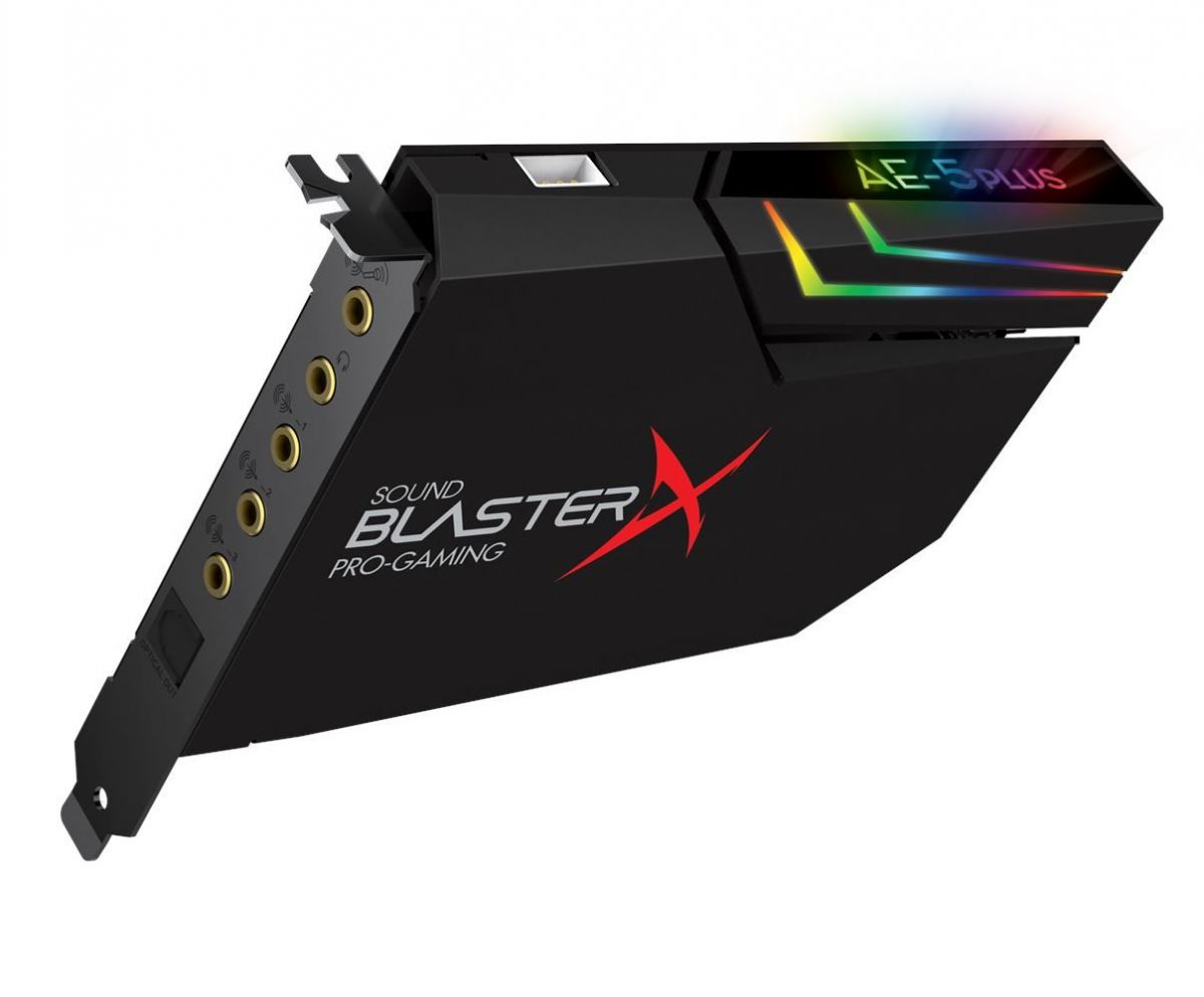 Внутренняя звуковая карта creative sound blaster ae 5 plus обзор