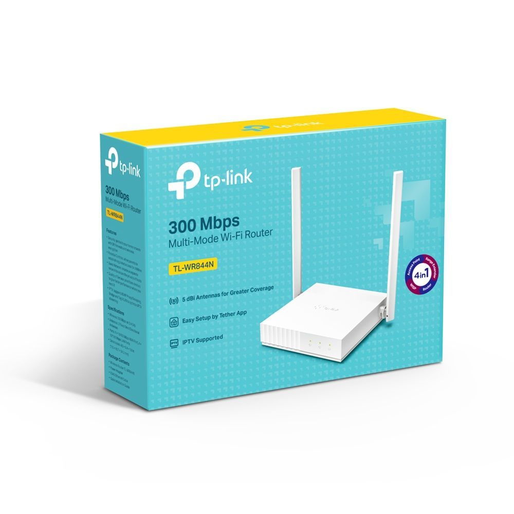 TP-Link TL-WR844N 300 Mbps Multi-Mode Wi-Fi Router CM146497